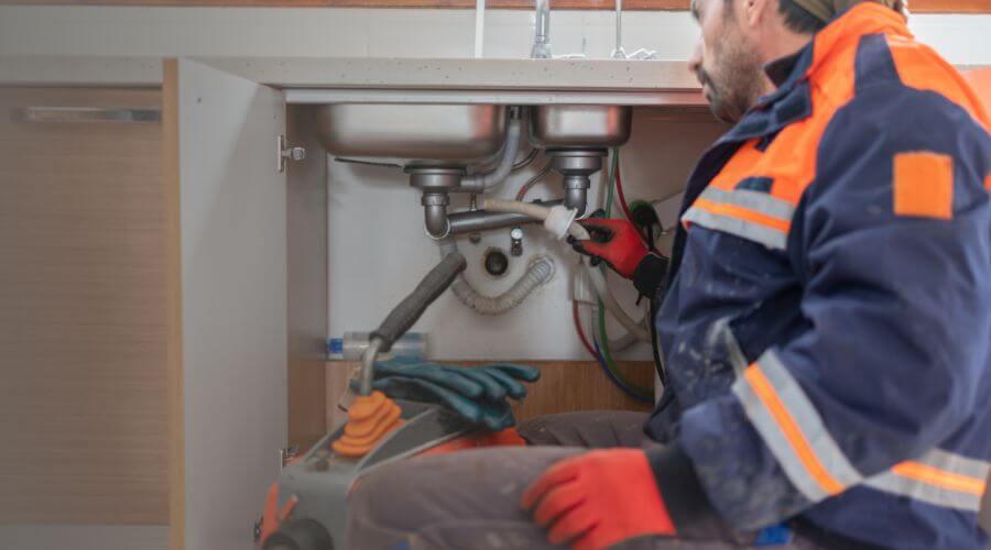Professional slab leak plumber services in Mountain, WI